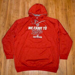 Majestic Authentic ThermaBase Washington Nationals 2016 We Came To Reign Hoodie